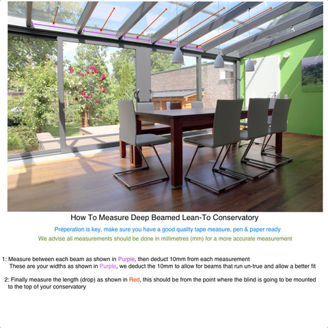 Mirage Blackout Shadow - Conservatory Blinds Direct