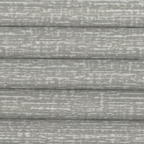 Raffia Translucent pebble Grey Honeycomb Pleated Blind. Light filtering and energy efficient.