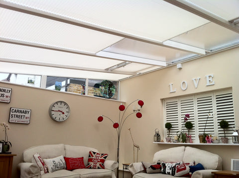 Hive Plain Cream - Conservatory Blinds Direct